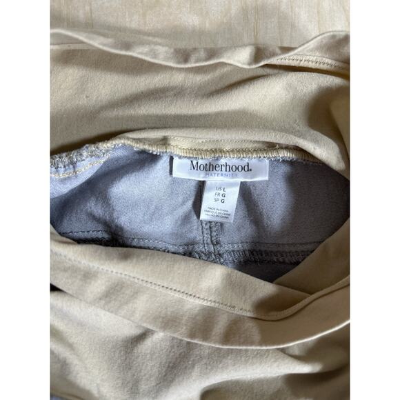 Motherhood Maternity Gray Skinny Jeans Over Belly Panel Size L Large - Picture 6 of 6